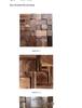 Elegant Black Walnut Wood 3D Wall Décor for Hotel, Club, Living Room, Dining, or Entrance Hall.