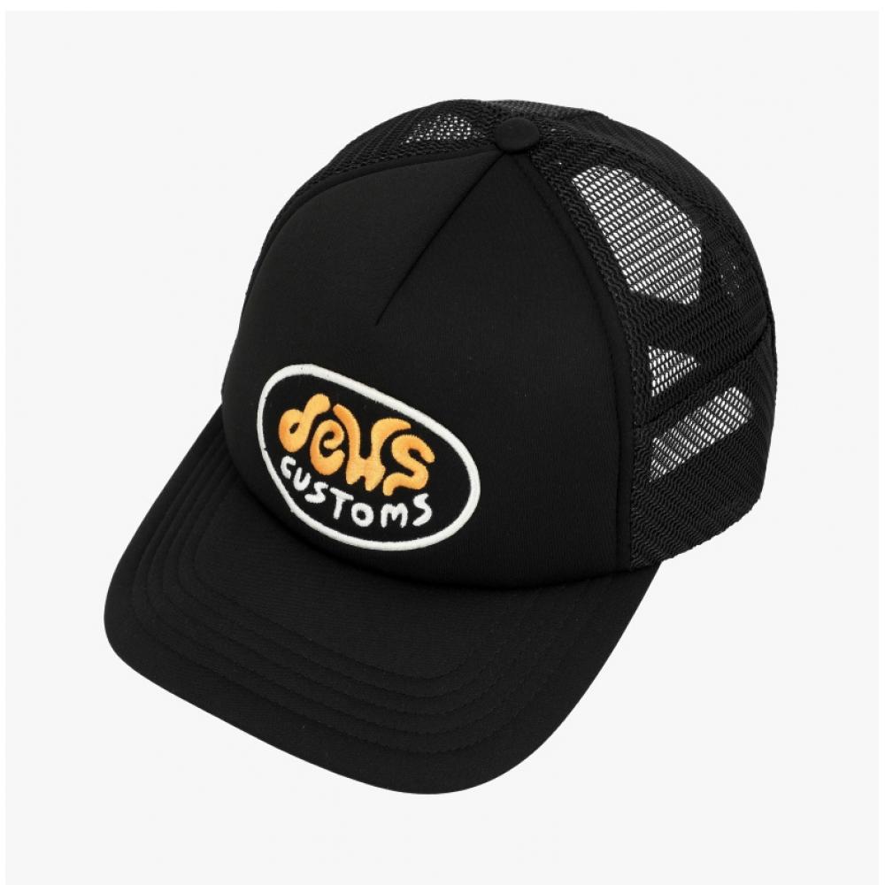 Deus Ex Machina Trucker Ballcap Dmp257998 Blk  Mazey 