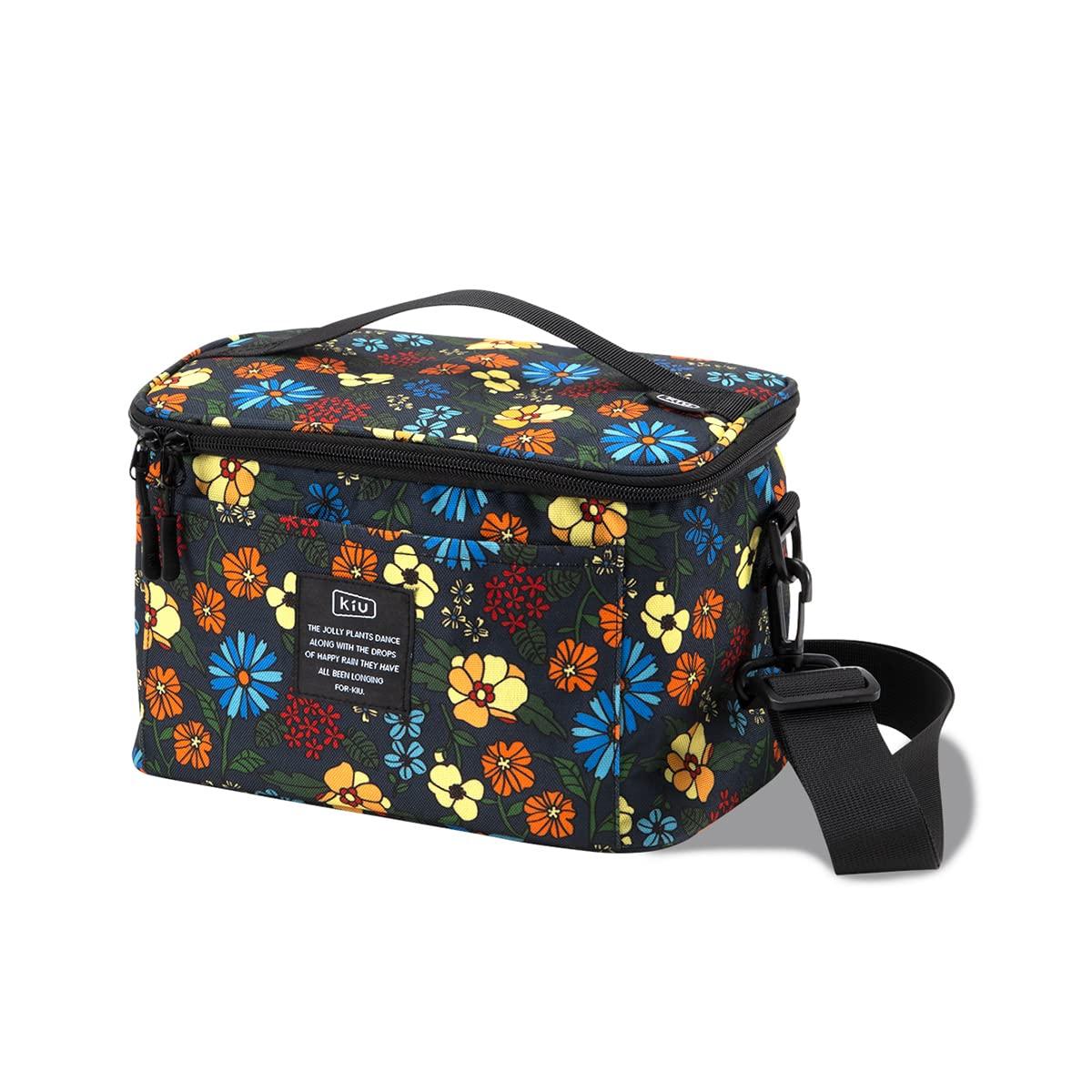 

KiU KiU Водонепроницаемый 600D Мягкий холодильник Психоделический цветок Прочная и [2024] Сумка, 5 л, Дизайн, Компактный, K242-169