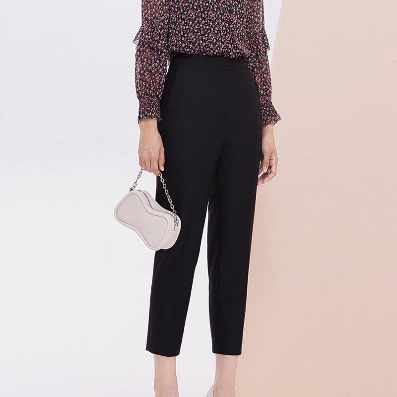 JESSIE Women's Cropped Straight-Leg Suit Pants