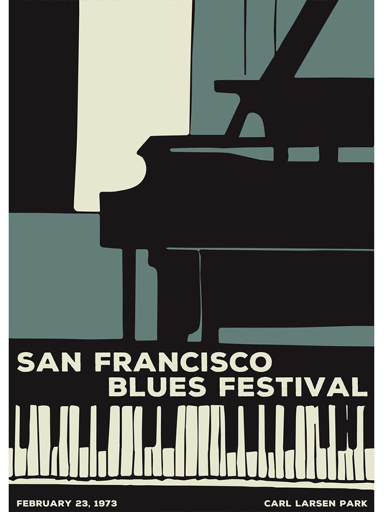 Amerikaanse Folk Blues Jazz Festival Canvas Schilderij Abstract Wall Art Poster En Print Voor Woonkamer Home Decoratie Foto