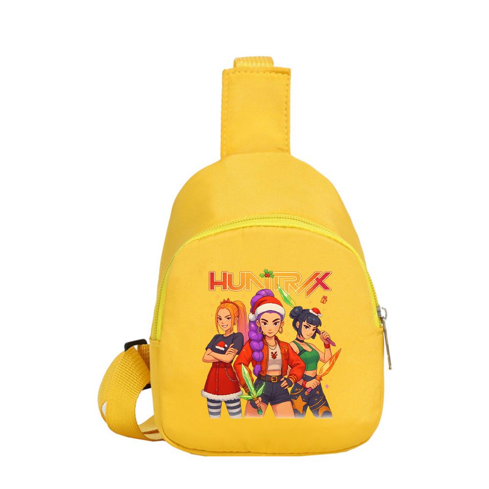K-Pop Demon Hunters Printed Shoulder Bag Crossbody Bag Kawaii Portable Compact Storage Bag Crossbody Pouch Kid Birthday Christmas Gift