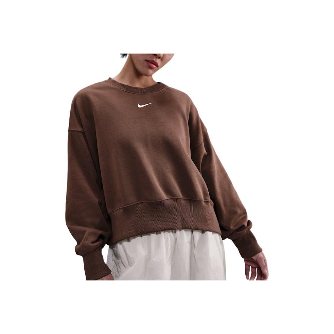 

Nike Sportswear Phoenix Fleece Women s Over-Oversized Crew-Neck Sweatshirt Hemp FZ6810-265 S