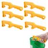 6pcs Effortless Opening Bucket Lid Opener PVC Bung Wrench Universal Paint Can Opener  Home