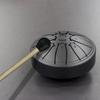 4 Inch 8 Notes Mini Hand Pan Drums Ethereal Sound Meditation Drum Steel Tongue Drum Set  Beginner