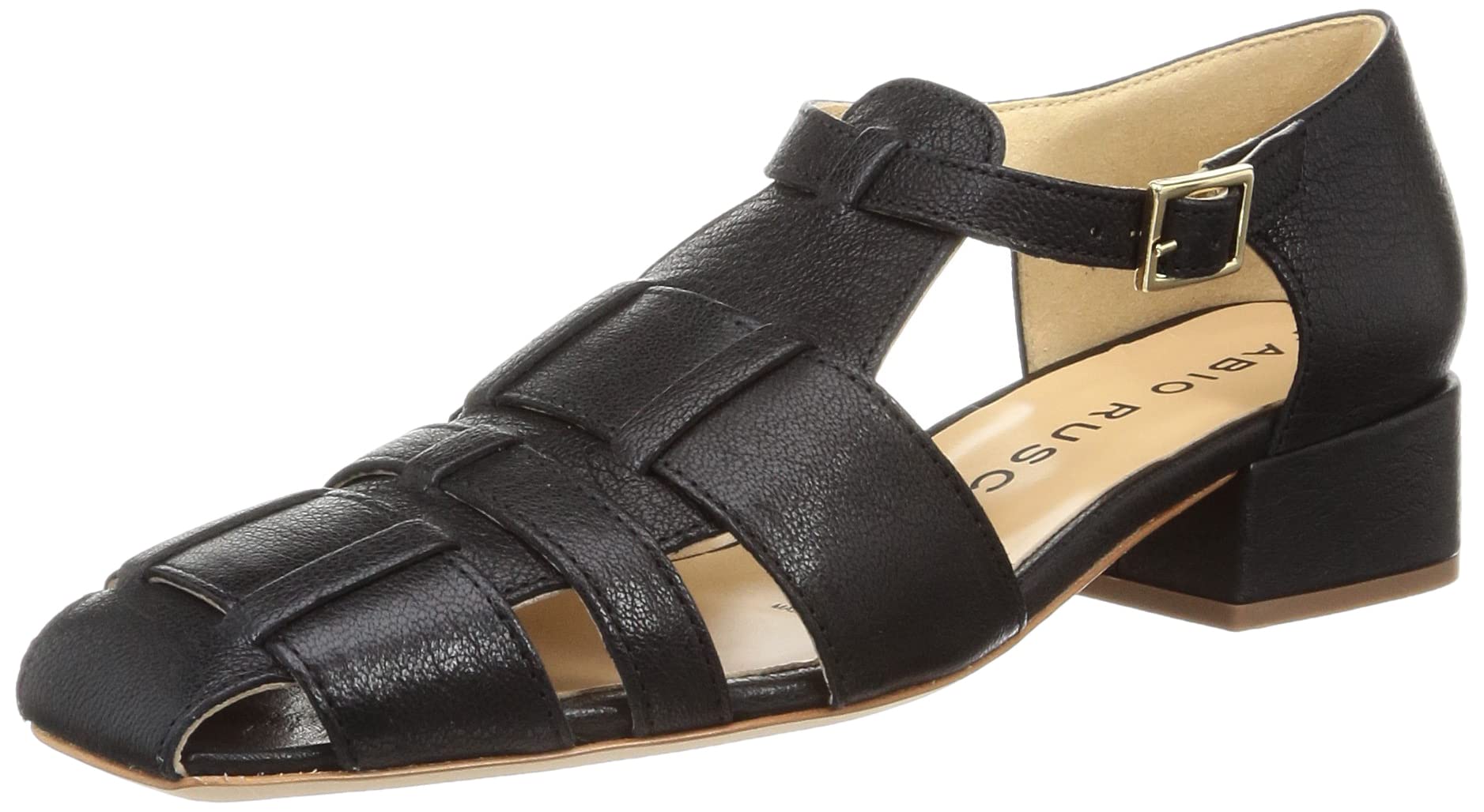 

Fisherman Sandals Intrecciato Sandals Black cm 2E [Fabiorsconi] Women s 24.5 чорний