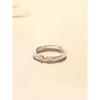 Sun and Moon Couple Rings European and American Niche Design Tyndall Sun Moon Adjustable Trendy Rings for Men and Women