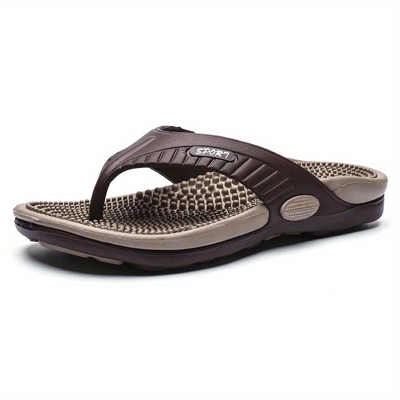Acupressure Massage Slippers, Flip-Flops, Arch Support, Lightweight And Comfortable Summer Sandals with Shock Absorption And Anti-Slip Features