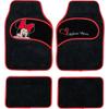 Car Mat Set CZ10339 Black/Red
