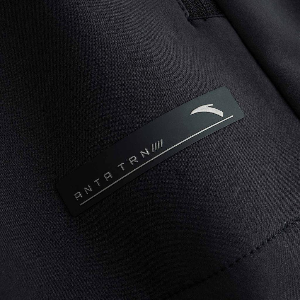 Anta Training Series Woven Sports Jacket Men Jacket Basic-Black 952617607-3