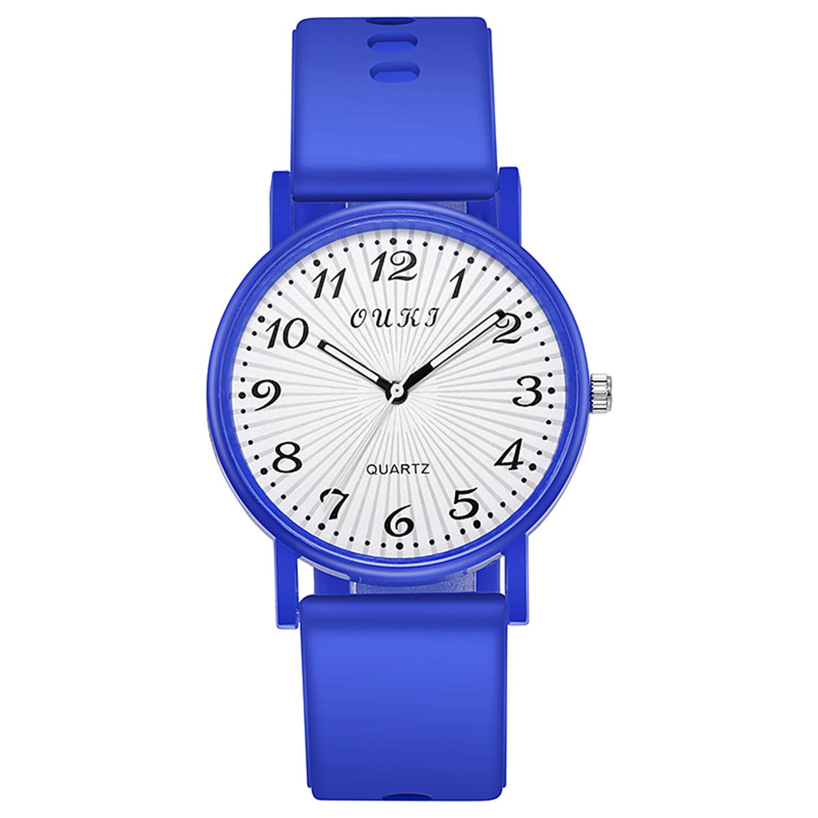 

Силиконовые часы Student Quartz S Imple Digital Wind Женские часы