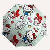 1pc Hello Kitty Pattern Umbrella with Plastic Handle,Suitable for All Seasons Home Travel Outdoor UmbrellaSanlio265