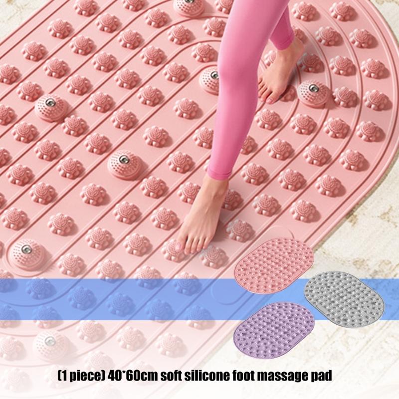 Soft Silicone Foot Massage Mat Massage Pad Acupressures Foot Pad For Yoga Fitness And Relaxation With Antislip Design
