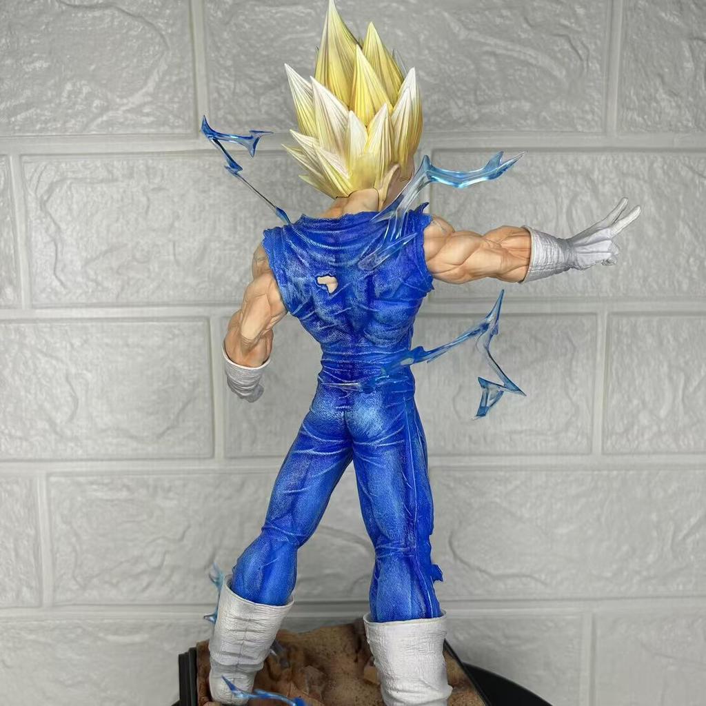 Anime Dragon Ball Demonization Vegeta Figure Super Saiyan Model PVC Statue Collection Desk Decor Toy Boy Birthday Gift