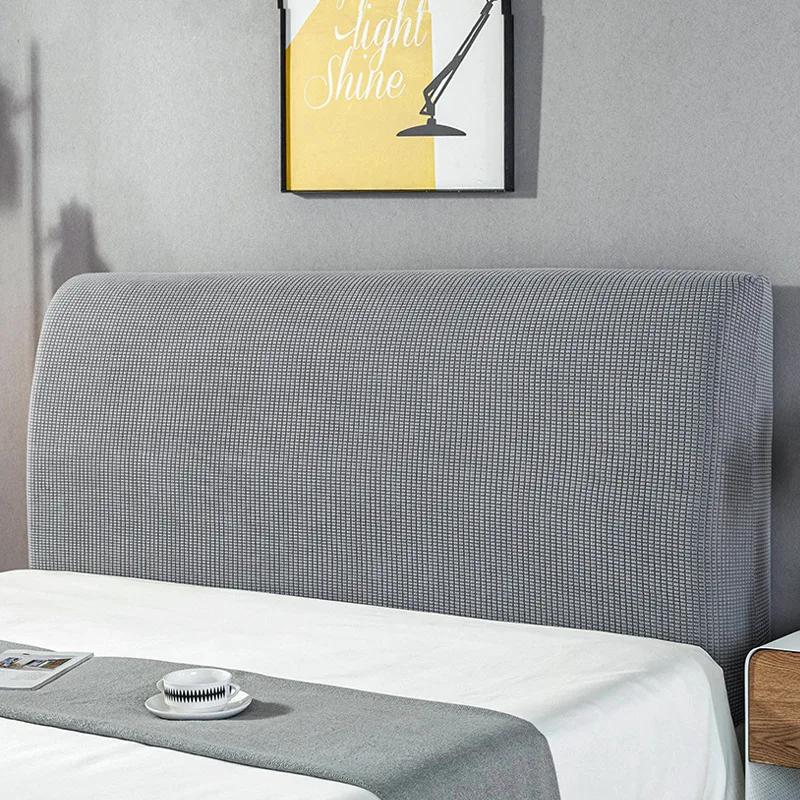 Funda para cabecero Cubiertas para cabecero de cama Cubierta de cama elástica engrosada Protección trasera Cubierta antipolvo para habitación de hotel en casa