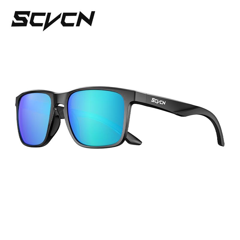 

SCVCN Fishing Sunglasses Polarized Cycling Glasses Fashion UV400 Cycling Bike Eyewear Men MTB Sports Bicycle Glasses Outdoor