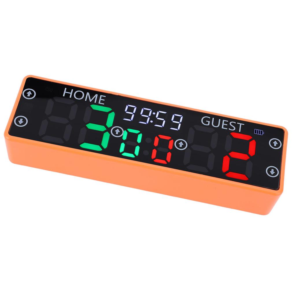 Elektronische Anzeigetafel 10 Ziffern Touchscreen Tisch-Punktezähler für Basketball Volleyball Schach