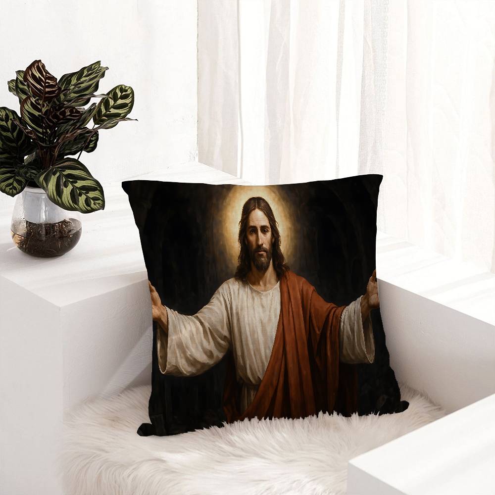 Einfache Kreuz Jesus Personalisierte Kissenhülle Kinderzimmer Wilde Party Deko Kissenbezug Kindergeburtstag Dusche Geschenk