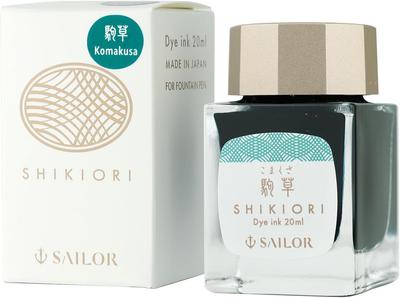 Sailor Fountain Pen Bottle Ink Shikiori KOMAKUSA 13-1008-230