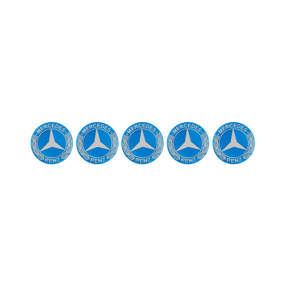 14mm Car Key Badge Replacement Key Stickers For Mercedes Benz AMG E S C A B Class GLE GLS CLS GLC CLA GLA GLK GLB W205 W206 W221 CY4