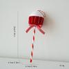 Multicolor Christmas Lollipop Decorations Foam Cartoon Candy Cane Hanging Pendants  New  Xmas Home Party Decor Navidad