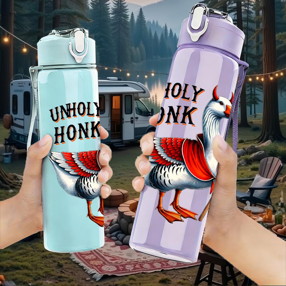 1PC Cowboy Hat Rose Valentine 750ml Color Plastic Sports Water Bottle Leakproof Flip Straw Lid Suitable for Sports Office Home Use