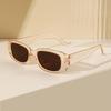 1/5 Set of Fashionable Small Frame Retro Classic Casual Simple Decorative Glasses
