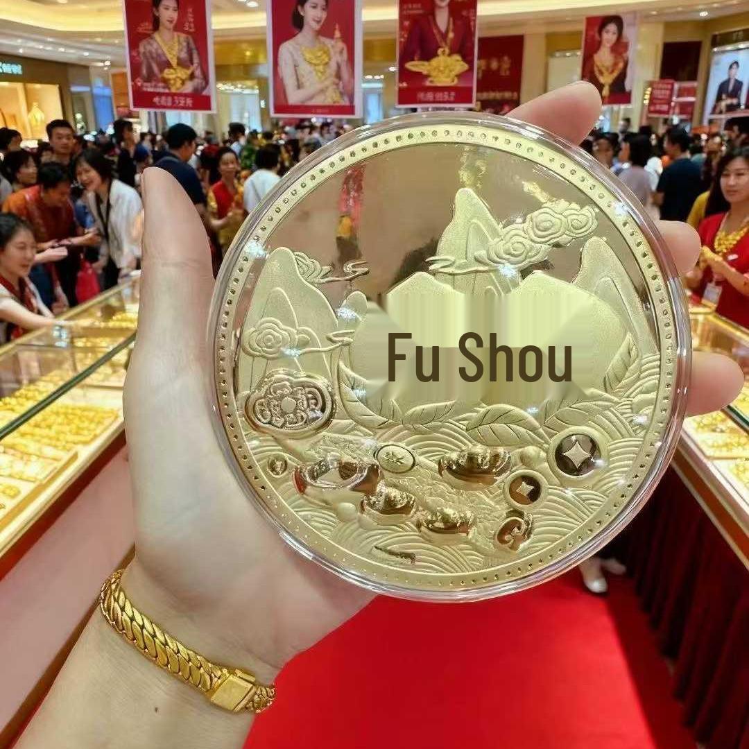 

999 Pure Gold Wealth Cake with Gold Leaf - Perfect Birthday Gift for Friends and Besties