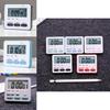 Multifunction Silent Timer With Magnetic Mount For Students And Kitchen Use