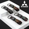 Car Keychain Pendant Alloy Keyring Key Chain Holder for ASX Lancer Cordia Pajero Outlander Eclipse Galant Mirage