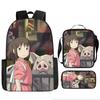 Elementary and Secondary School Students Spirited Away School Bag Hayao Miyazaki Children's Fashion Backpack Waterproof Large Capacity Backpack