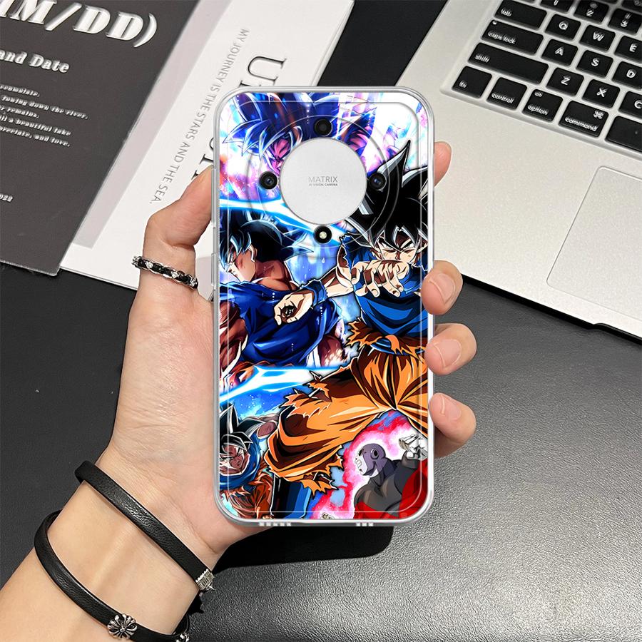 D-Dragons Ball Anime Case for Honor X7b X8a X8b 90 Lite X9a X9b X8 Soft Phone Cover