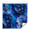 Ink Blue and Navy Blue Wallpaper, Fine Detail 50x1000