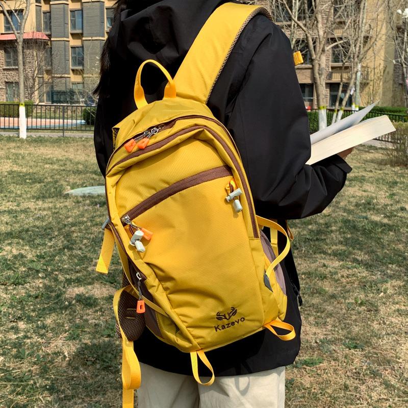 Schoolbag1011 Spring New Niche Design Outdoor Lightweight Large Capacity Waterproof Backpack Hiking Backpack