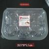 Clear Disposable Dumpling Box for Qingming Festival - Cartoon Steamed Bun Packaging
