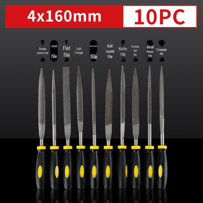 Assorted Mini Rasp and File Set for Woodworking and Metalwork