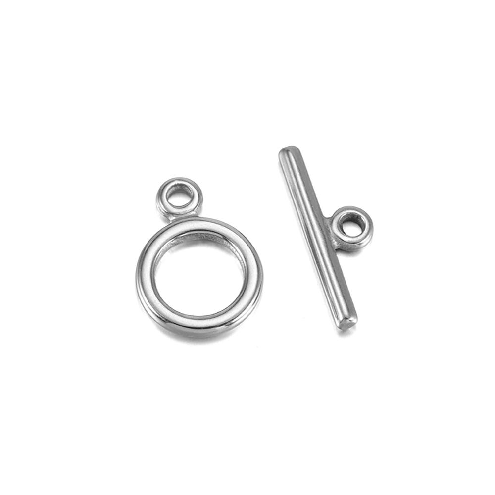 3set/lot 16 Style Stainless Steel OT Clasps Connectors for DIY Bracelet Necklace Jewelry Findings Making Supplies Accessories