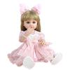 55cm Reborn Doll Girl with Pacifier - Princess Dress-up Role-playing Toy for Kids