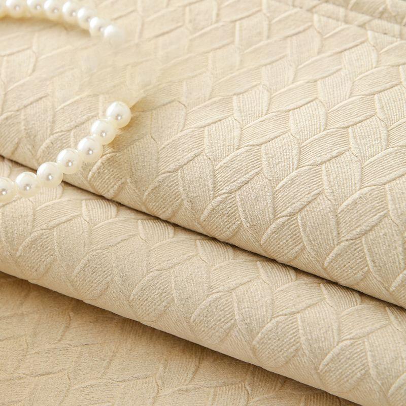 Non-Slip Cream Sofa Cushion Universal Solid Wood Cover Nordic Simple Towel All-InJUEusive