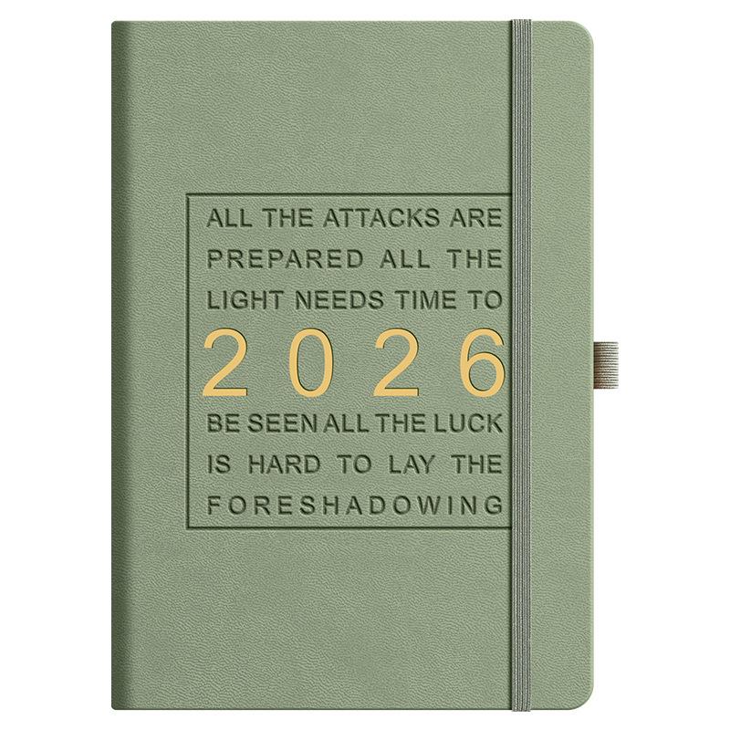 2026 A5 Premium Classification Notebook & Planner: Thickened Business Meeting Record Book