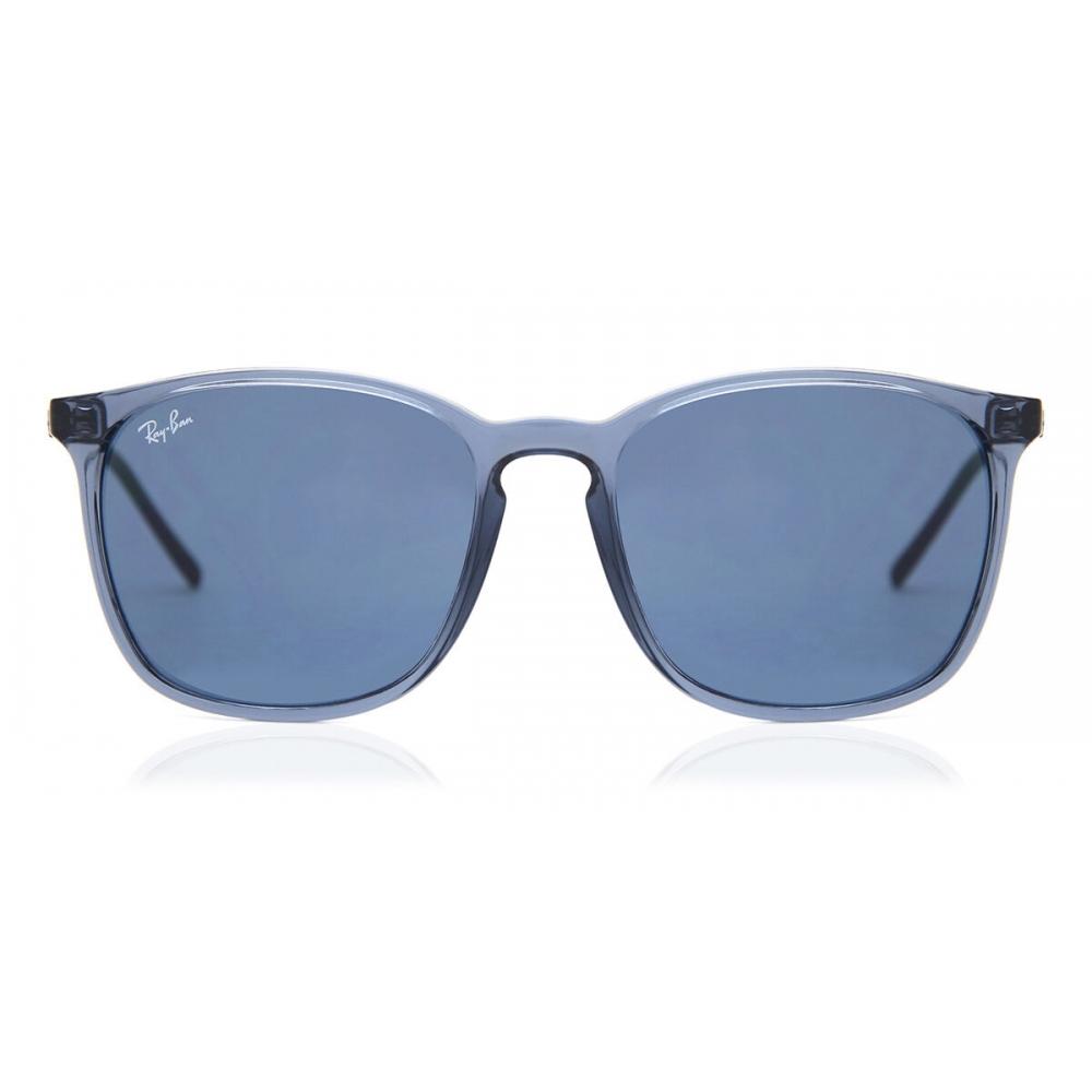 

Солнцезащитные очки унисекс Ray Ban Rb4387 639980 Transparent Blue/56