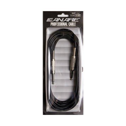 CANARE PROFESSIONAL CABLE 7m Black G07