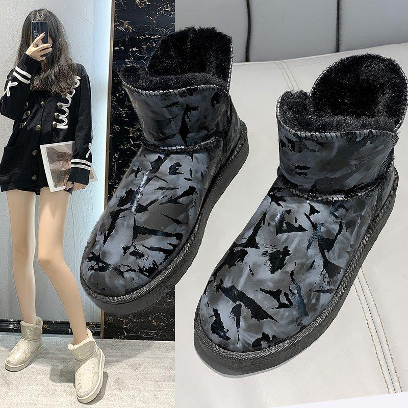2024 Boots Women New 2024 Low Heels booties Women's Rubber Shoes Rain Booties Ladies  Luxury Designer Australia Round Toe