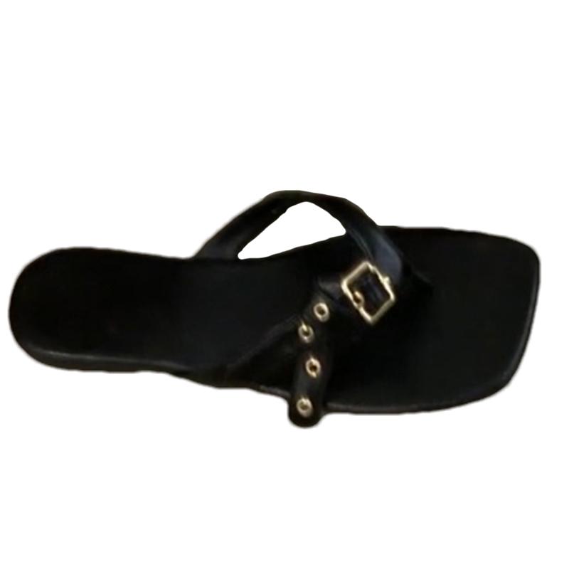 Fashion Retro Women Flats Slippers Designer Clip Toe Sandals Woman Shoes 2025 Trend Summer Fad New Walking Cozy Slides Dress Flip Flops