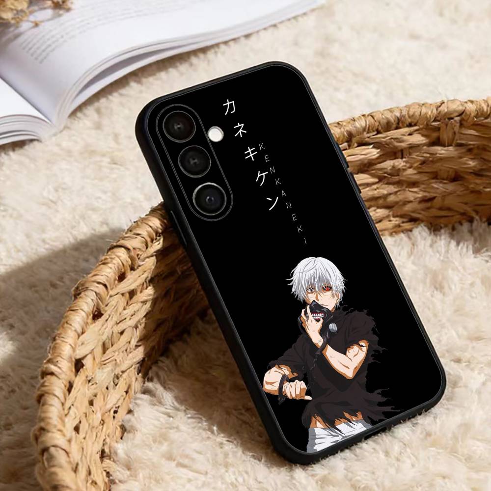 

Чехол для телефона Tokyo Ghoul Kaneki Ken для Samsung Galaxy A13, 21s, 22, 31, 32, 52, 53, 71, 72, 73, Мягкий черный чехол Samsung a53 5g