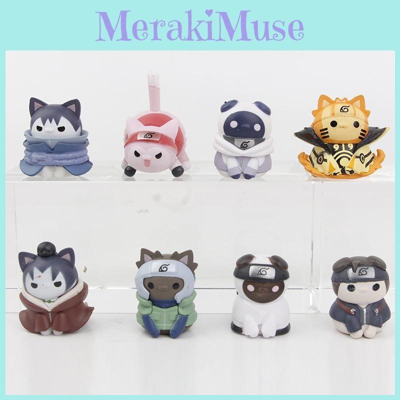 Abs Cats Naruto Action Figure Model Anime Collectors Gift Decoration Gift Kids