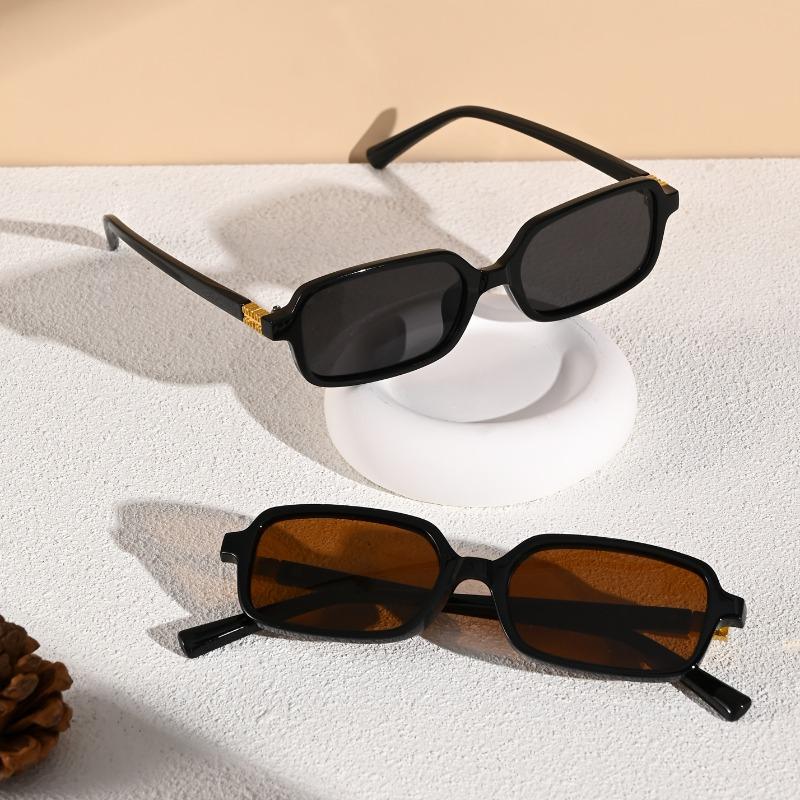 1 Pair Unisex Glasses for Casual Wear Fashionable Gift Idea Lightweight Durable Frame UV Protection