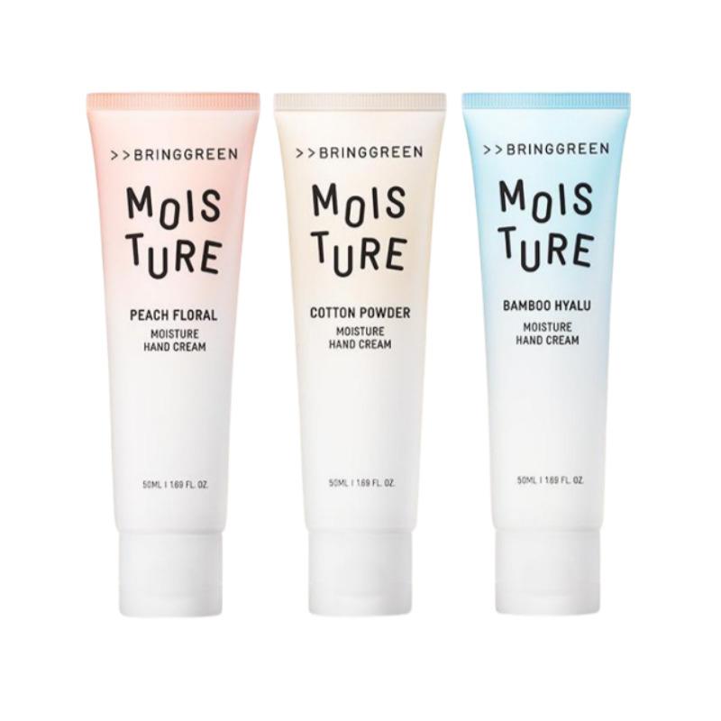 

Bring Green Увлажняющий крем для рук Персиковый цветочный 50 мл