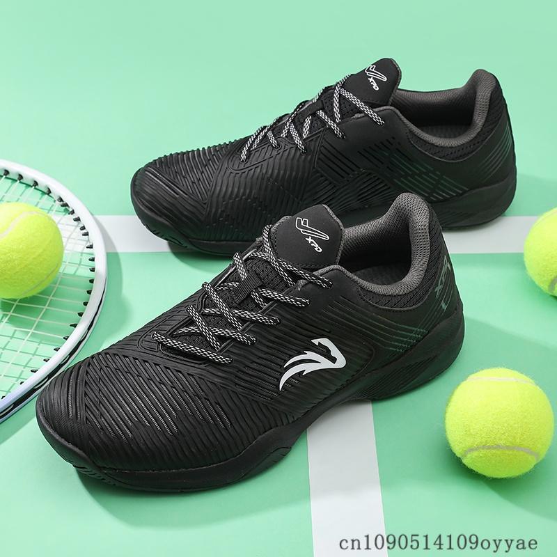 Premium Quality Professional Tennis Shoes Men Women Black Blue Gym Badminton Shoes Couples Anti Slip Indoor Court Shoes Table Tennis Shoe