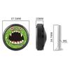 1 Set Halloween Style Bicycle Stem Cap Waterproof with Screws&Hexagonal Wrench Bike Bowl Sealed Cap Aluminum Alloy Durable
